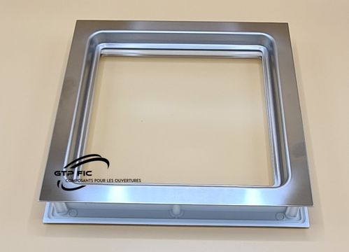 Hublot INOX 284 x 284 mm - verre feuilleté - ép 40 mm